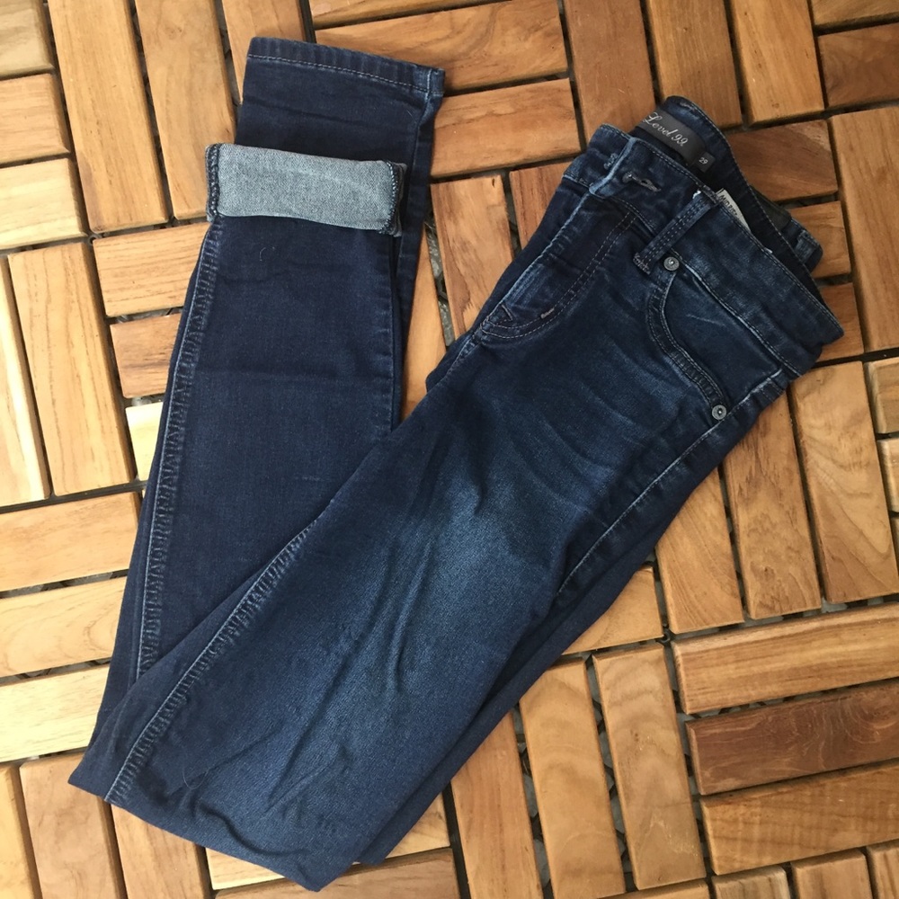 Ultra skinny denim Jeggings Level 99 Brand Dark